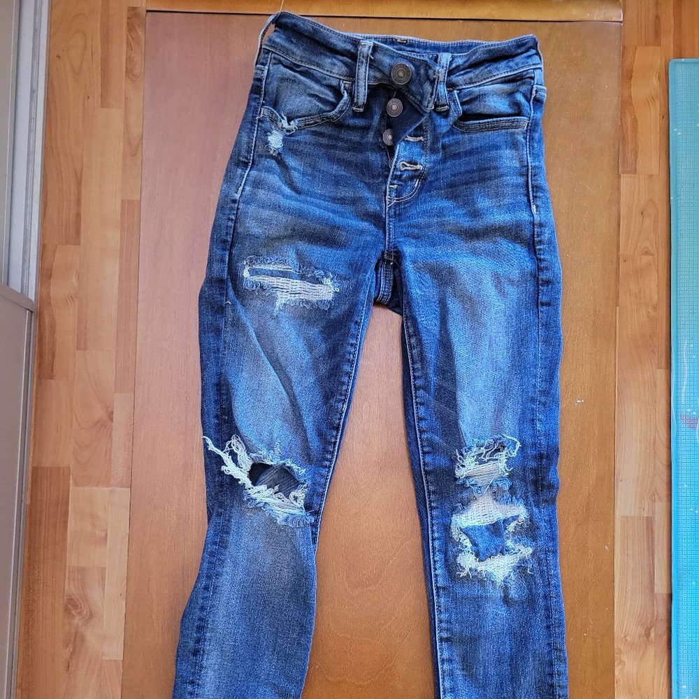 Next Level Stretch Hi-Rise Jegging from American Eagle Size 2 REGULAR NWOT